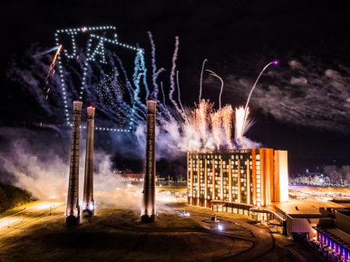 Caesars Virginia in Danville opened its permanent casino’s doors in 2024 with a bang. Photo courtesy Caesars Virginia