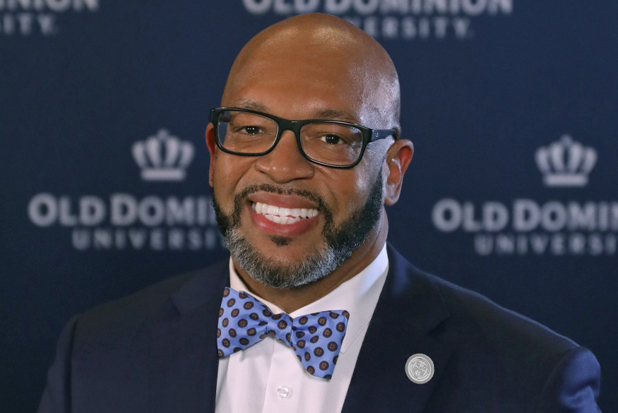 ODU Board of Visitors extends Hemphill's contract to 2032