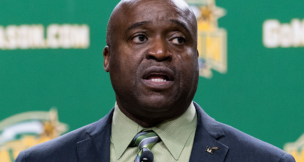 Pictured in 2021, George Mason University President Gregory Washington. Photo courtesy George Mason University