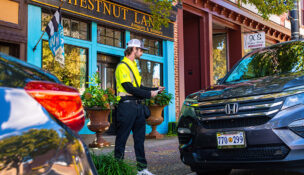 Danville cracks down on River District parking  