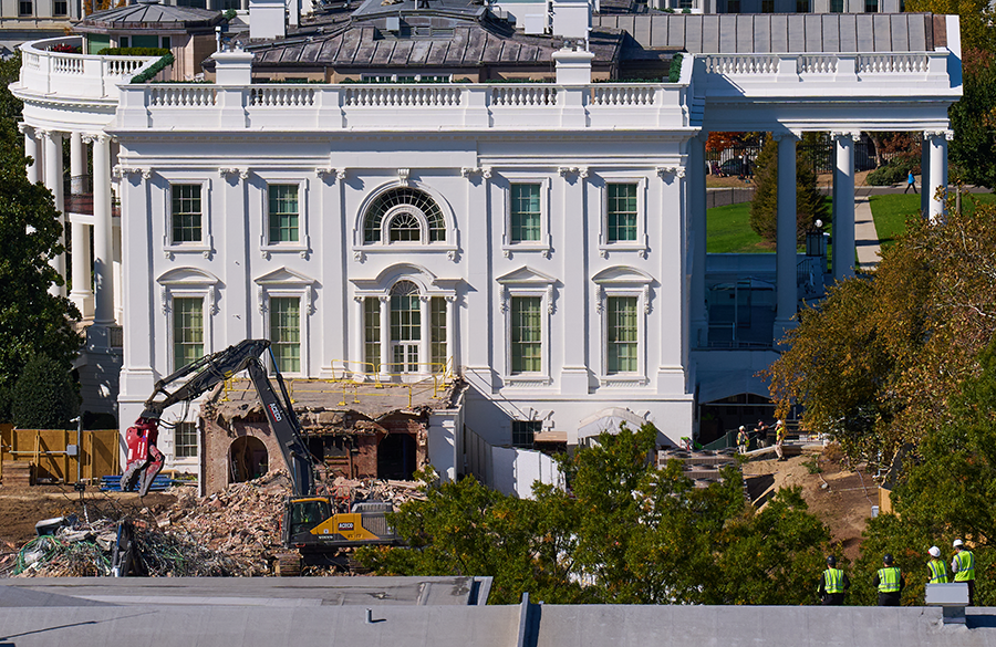 Two Virginia companies donate to White House ballroom project