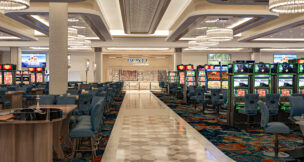 A rendering of the Norfolk casino floor. Image courtesy Boyd Gaming