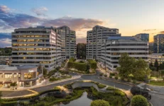 NRV currently has headquarters at 11700 Plaza America Drive in Reston. Photo courtesy Stream Realty Partners