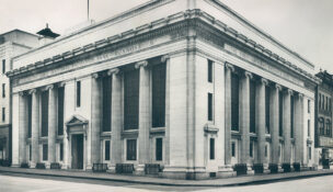 The First National Exchange Bank building in downtown Roanoke. Photo courtesy The Promissory Hotel.