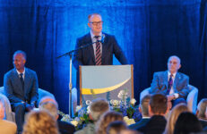 L to R: Tony Seupaul, Steve Arner and Nicholas Taubman. Photo courtesy Carilion Clinic