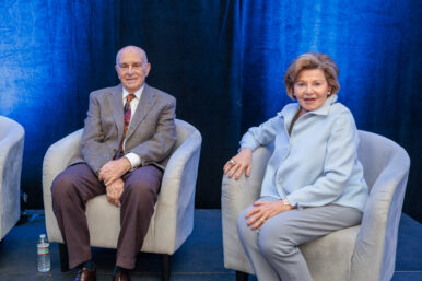 Nicholas F. and Jenny Taubman. Photo courtesy Carilion Clinic