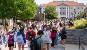 JMU will host seminars in 2026 examining the nation’s founding principles and civic engagement. Photo courtesy James Madison University