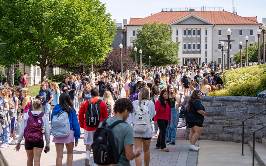 JMU will host seminars in 2026 examining the nation’s founding principles and civic engagement. Photo courtesy James Madison University