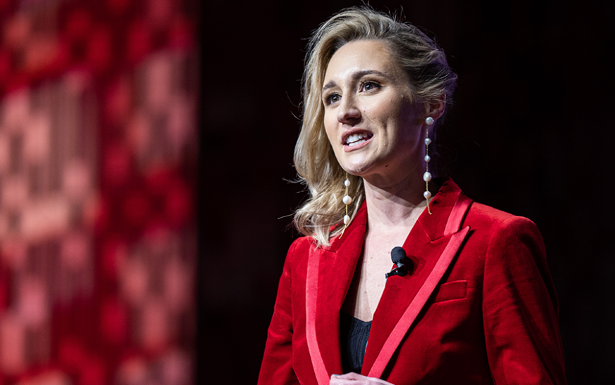 Tara Murphy Dougherty is CEO of Govini, an Arlington defense contractor that received a $150 million investment from Bain Capital in October. Photo courtesy Govini