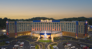 The Hard Rock Hotel & Casino Bristol produced $13.18 million in gaming tax revenue for 14 localities. Photo courtesy Hard Rock Hotel & Casino Bristol