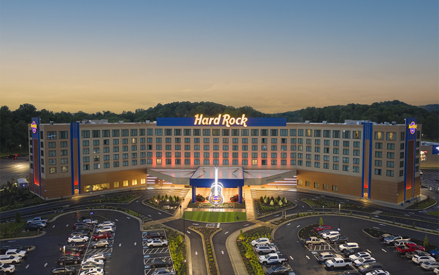 The Hard Rock Hotel & Casino Bristol produced $13.18 million in gaming tax revenue for 14 localities. Photo courtesy Hard Rock Hotel & Casino Bristol