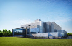 Rendering of Chantilly data center. Rendering courtesy Penzance