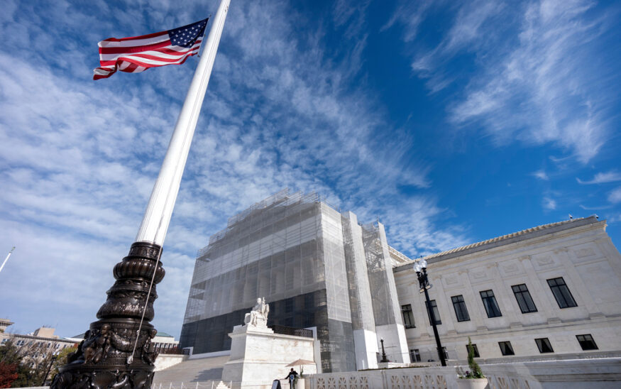 Trump warns US at risk if court ends his tariffs