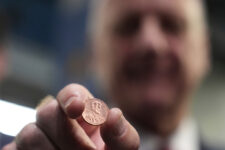 US Mint in Philadelphia presses final pennies as the 1-cent coin gets canceled