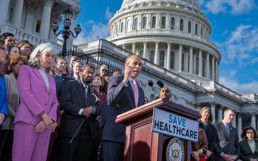House returns for vote to end the government shutdown after nearly 2 months away