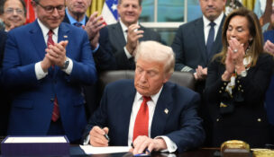 President Trump signs government funding bill, ending shutdown after a record 43-day disruption