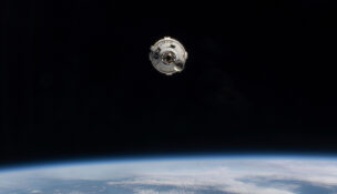 FILE - In this photo provided by NASA, the Boeing Starliner spacecraft with astronauts Butch Wilmore and Suni Williams aboard approaches the International Space Station on June 6, 2024. (NASA via AP, File)