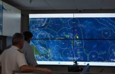 Adm. Samuel J. Paparo, commander of U.S. Indo-Pacific Command visits the Marshall Islands Marine Resources Authority on September 18, 2025. Photo courtesy U.S. Indo-Pacific Command. U.S. Army photo by Staff Sgt. Angel Heraldez