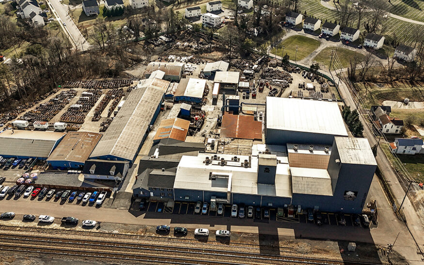 Bingham & Taylor's cast iron foundry in Culpeper. Photo courtesy Bingham & Taylor