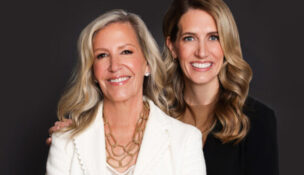 L to R: Eileen O'Connor, and Jen Dawson. Photo courtesy Beacon Pointe Advisors