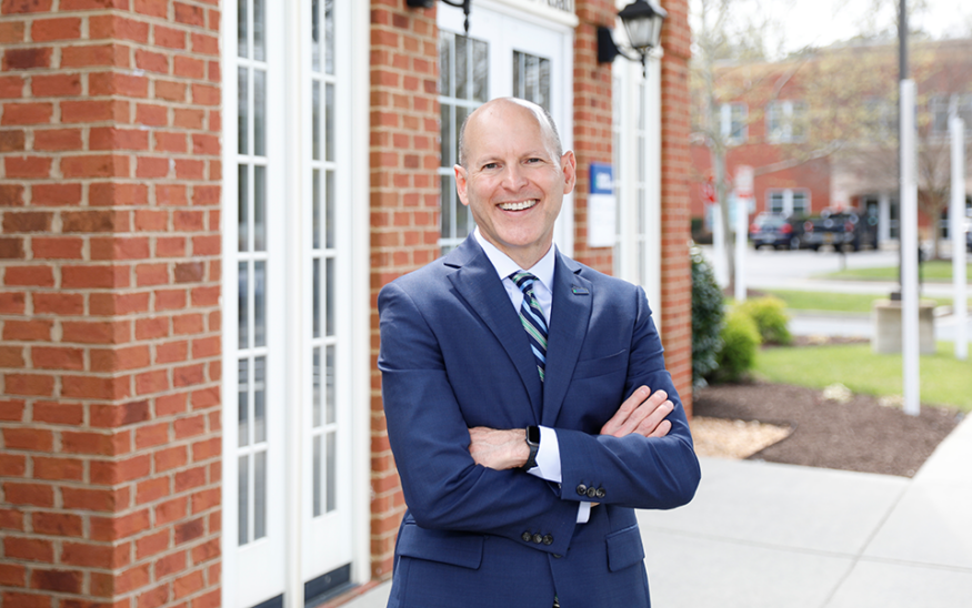 A Radford native, John Asbury traveled all over the country for his banking career but returned to Virginia in 2016 to lead Atlantic Union Bank. Photo courtesy Atlantic Union Bank