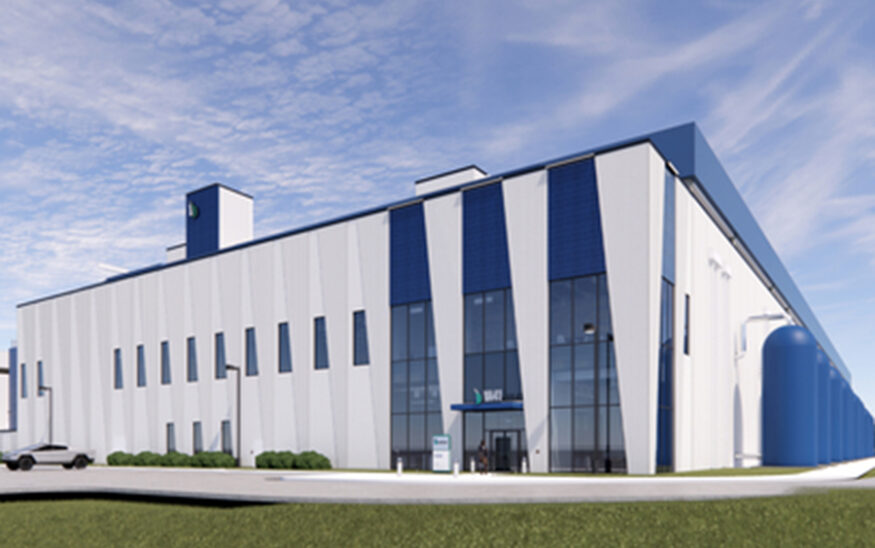 Redering of VA4. Courtesy Vantage Data Centers