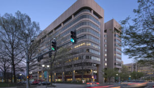 Scale AI has signed a 22,000-square-foot lease at 2231 Crystal Drive in Arlington County. Photo courtesy Scale AI