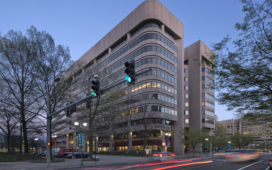 Scale AI has signed a 22,000-square-foot lease at 2231 Crystal Drive in Arlington County. Photo courtesy Scale AI