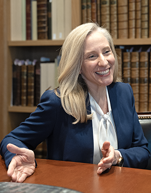 Spanberger says the state cannot backfill a budget hole created by federal funding cuts, but there are actions she can take to mitigate it. Photo by Jay Paul