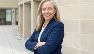 Gov.-elect Abigail Spanberger, photographed at the Virginia Museum of History & Culture, won Virginia’s governorship by a 15-point margin in the November 2025 election, leading a blue wave. Photo by Jay Paul