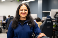Booz Allen Ventures’ investment in Corsha helped accelerate the tech company’s growth, says CEO Anusha Iyer. Photo by Will Schermerhorn