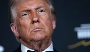 President Donald Trump walks the red carpet before the 48th Kennedy Center Honors, Sunday, Dec. 7, 2025, at the John F. Kennedy Center for the Performing Arts in Washington. (AP Photo/Julia Demaree Nikhinson)
