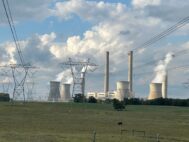 Georgia Power Co.'s Plant Bowen is shown Oct. 18, 2025, in Euharlee, Ga. (AP Photo/Jeff Amy)