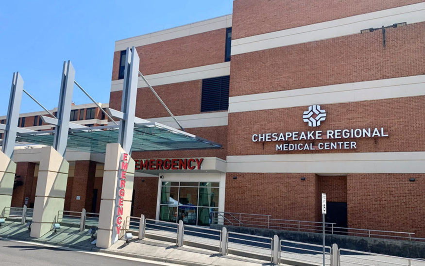 Chesapeake Regional Medical Center. Photo courtesy Chesapeake Regional Healthcare