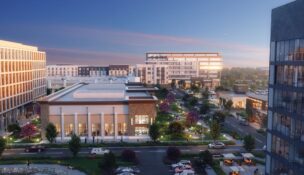 A rendering of the planned Midtown64 project in Henrico County. Photo courtesy Greenberg Gibbons