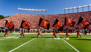 Virginia Tech has received a record $20 million anonymous donation toward the school’s athletics program. Photo courtesy Virginia Tech