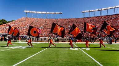 Virginia Tech has received a record $20 million anonymous donation toward the school’s athletics program. Photo courtesy Virginia Tech