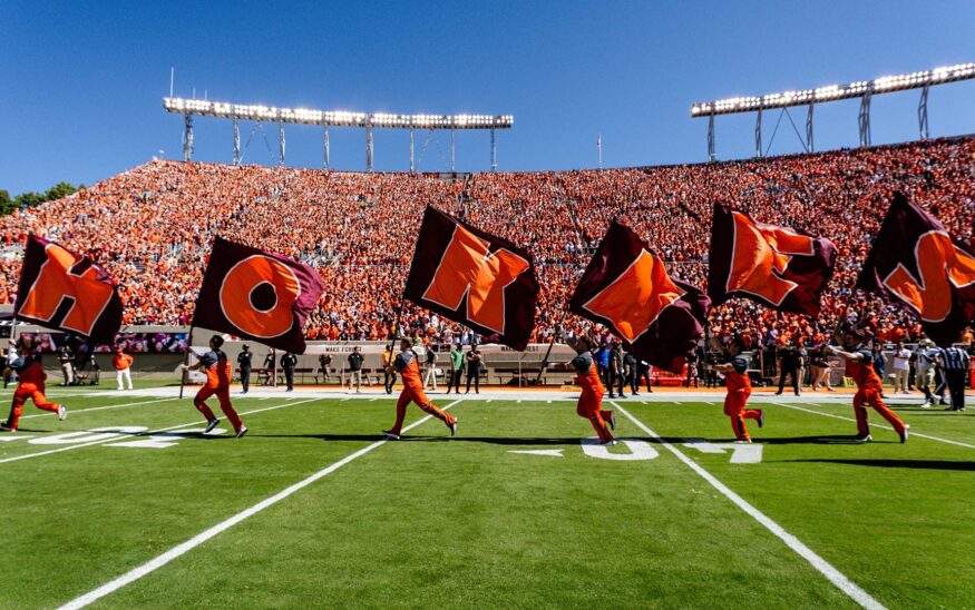 Virginia Tech has received a record $20 million anonymous donation toward the school’s athletics program. Photo courtesy Virginia Tech