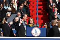 On Jan. 15, 2022, Republican Glenn Youngkin was sworn in as Virginia’s 74th governor on the steps of the state Capitol. Photo courtesy governor’s office.