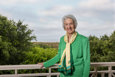 Philanthropist Jane Batten. Photo courtesy William & Mary’s Batten School of Coastal & Marine Sciences