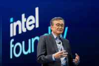 Intel's CEO Lip-Bu Tan speaks at the company's Annual Manufacturing Technology Conference in San Jose, California, U.S. April 29, 2025. REUTERS/Laure Andrillon/File Photo