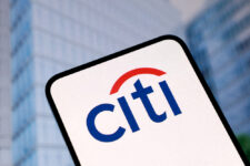 Citi Bank logo appears in this illustration taken December 1, 2025. REUTERS/Dado Ruvic/Illustration/File Photo/File Photo