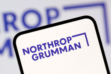 Northrop Grumman logo is seen in this illustration taken July 26, 2025. REUTERS/Dado Ruvic/Illustration