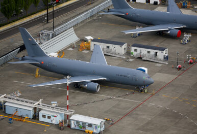 Planemaker Boeing swings to quarterly profit on sale, but unit losses disappoint