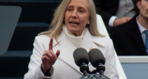 Virginia Gov. Abigail Spanberger was sworn in as Virginia’s 75th governor, the first woman to hold the office, on Jan. 17, 2026. Photo by Kira Jenkins/Virginia Business