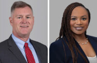 L to R: Chip Dustin and Keishee Hill. Photo courtesy Cushman & Wakefield| Thalhimer