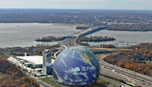 Rendering of Sphere National Harbor. Photo courtesy Sphere Entertainment
