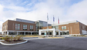 Riverside Smithfield Hospital officially opened its doors to patients in January 2026. Photo courtesy Riverside Health