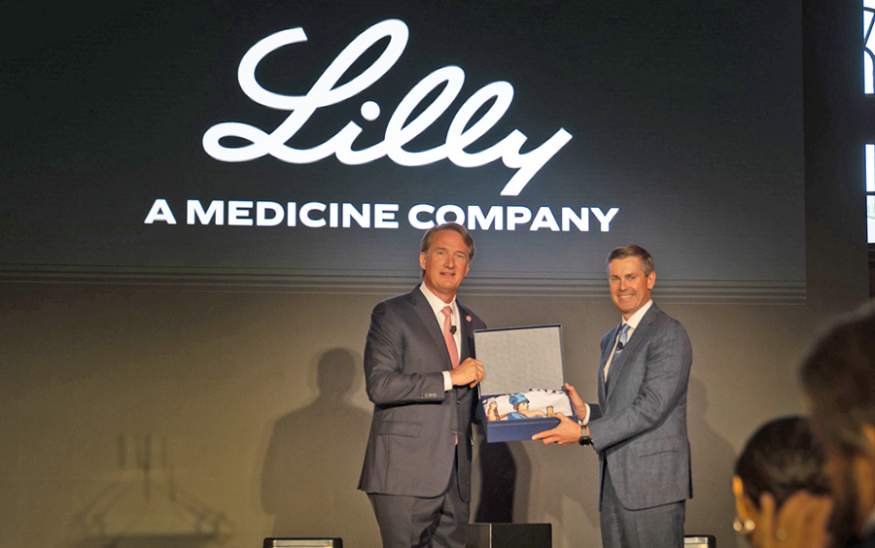 Eli Lilly announced its planned $5 billion Goochland County facility in September 2025. Official photo by Kaitlyn DeHarde, Office of Gov. Glenn Youngkin