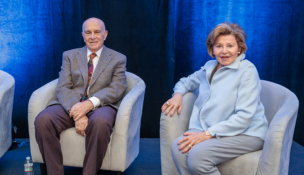 Former Advance Auto Parts CEO Nicholas F. Taubman and Eugenia L. Taubman have given over $42 million to Carilion Clinic. Photo courtesy Carilion Clinic